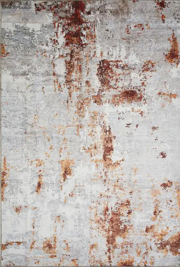 Bild 1 von Luxor Living Teppich Lago, grau-rost, 120 x 170 cm