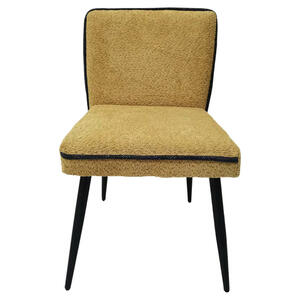Mid.you Stuhl, Gelb, Metall, Textil, konisch, 57x84x48 cm, Esszimmer, Stühle, Esszimmerstühle