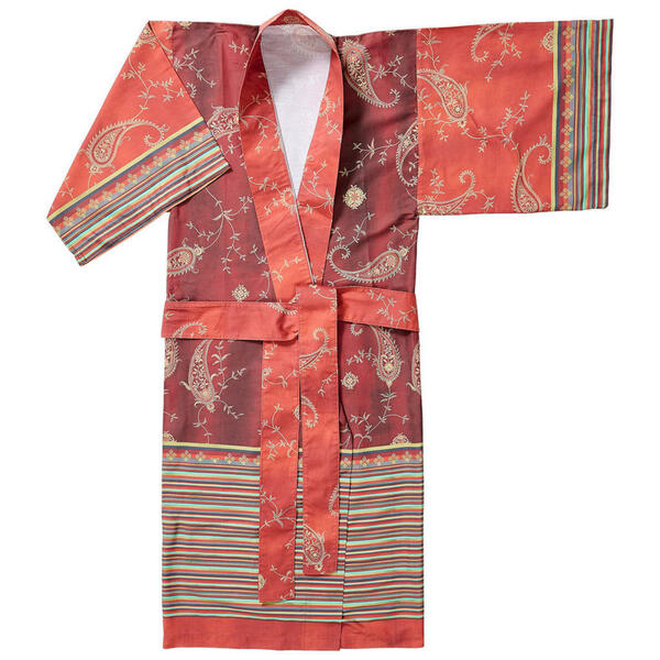 Bild 1 von Bassetti Kimono Bibi R1, Rot, Terracotta, Textil, Ornament, Gr. S/M, Badtextilien, Bademäntel