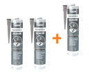 Bild 1 von Primaster Sanitär Silikon zementgrau 310 ml 3-für-2-Aktion