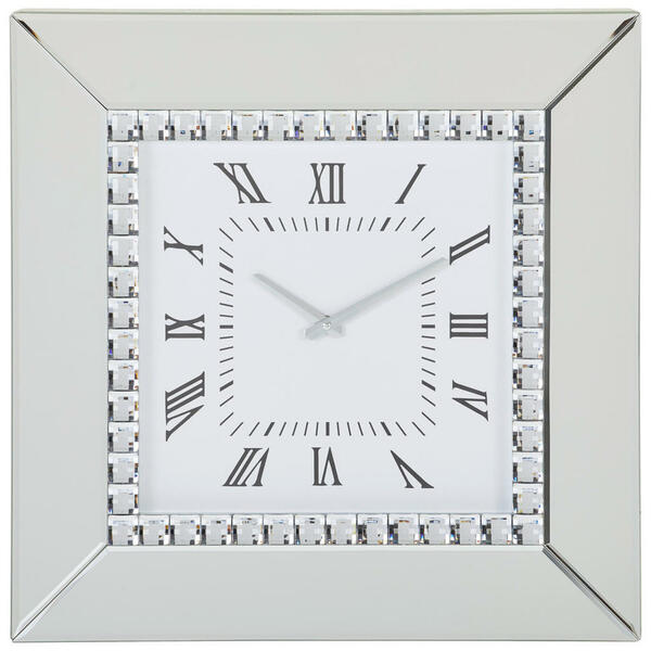 Bild 1 von Xora Wanduhr, Klar, Glas, Kunststoff, 50x50x5 cm, CE, RoHS, Dekoration, Uhren, Wanduhren