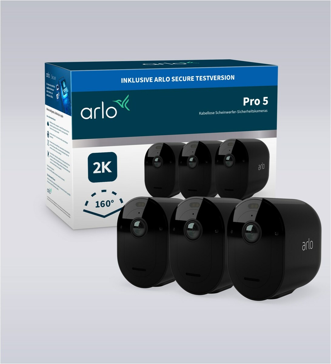Bild 1 von Pro 5 Video-Überwachungsanlage schwarz