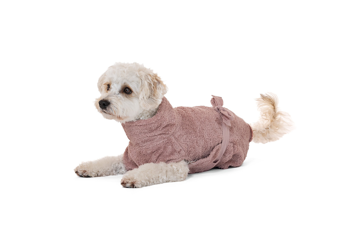 Bild 1 von Lills Lill's Hundebademantel "Pink Berry" 35 cm