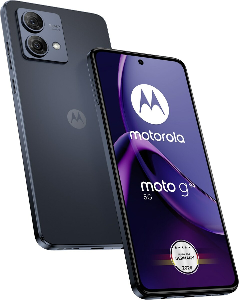 Bild 1 von Moto G84 5G Smartphone midnight blue