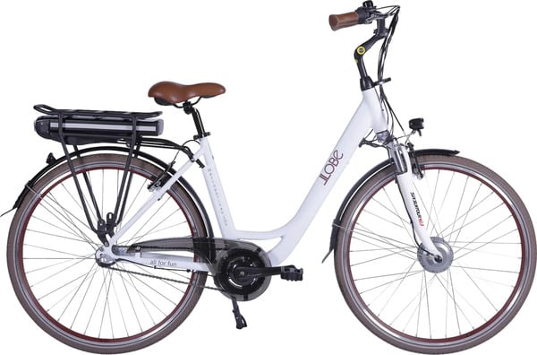 Bild 1 von LLobe E-Bike City Metropolitan JOY 2.0 28 Zoll RH 50cm 7-Gang 360 Wh modern white