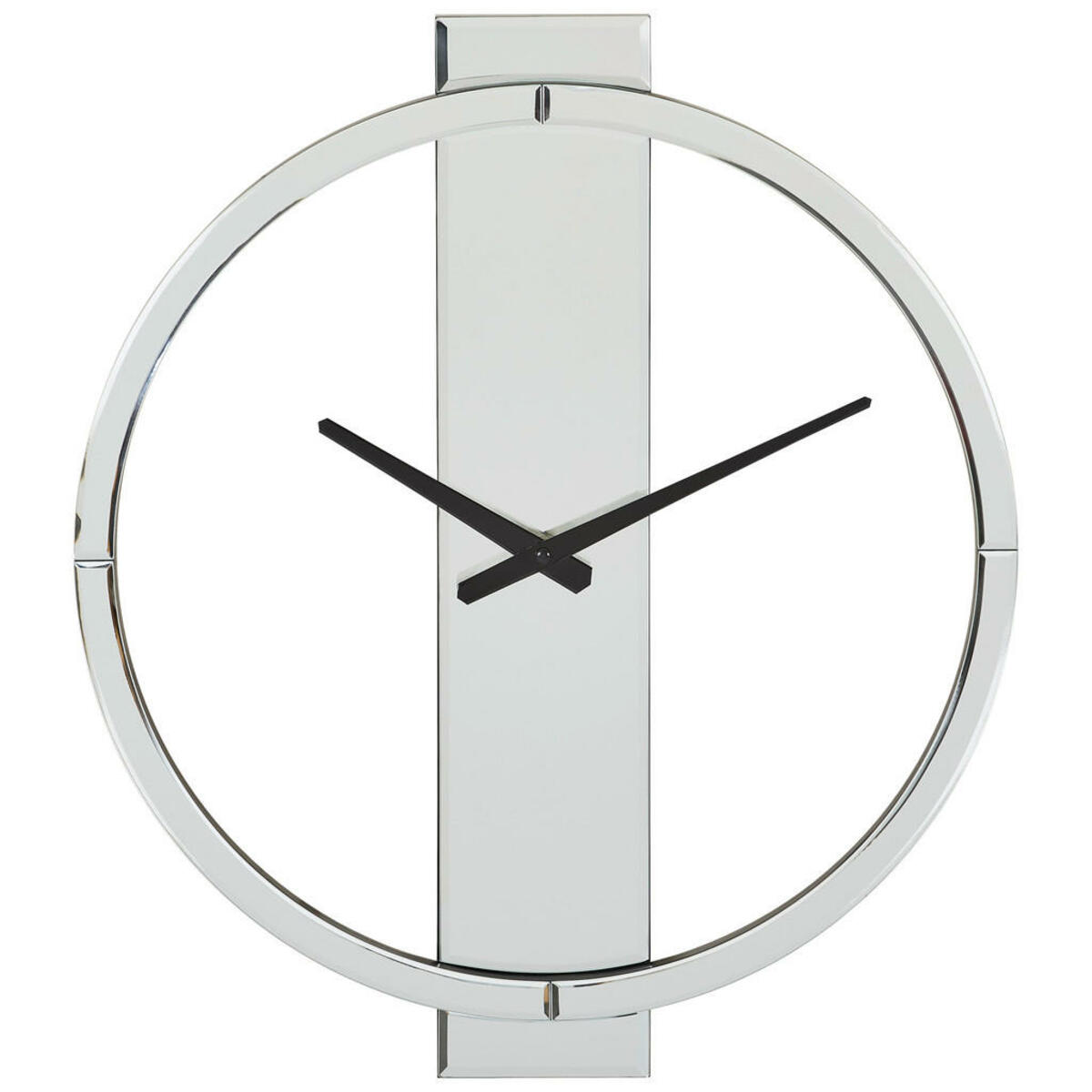 Bild 1 von Xora Wanduhr, Klar, Glas, 44x50x3.7 cm, CE, RoHS, Dekoration, Uhren, Wanduhren