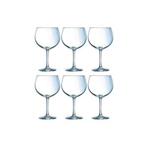 Gläserset, Transparent, Glas, 6-teilig, Essen & Trinken, Gläser, Gläser-Sets