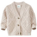 Bild 1 von Mädchen Strickjacke mit Zopfstrickmuster BEIGE