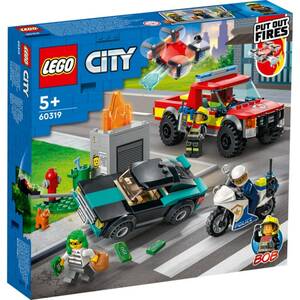 LEGO&reg; City 60319 - L&ouml;scheinsatz und Verfolgungsjagd