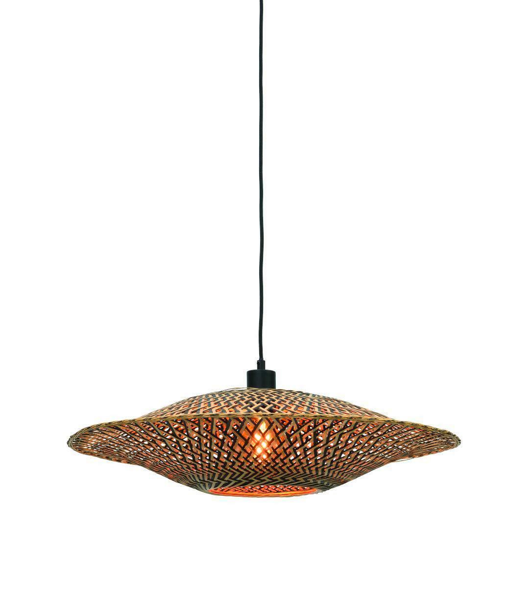 Bild 1 von Hängeleuchte Bali in Schwarz/Braun max. 40 Watt, Schwarz, Hellbraun