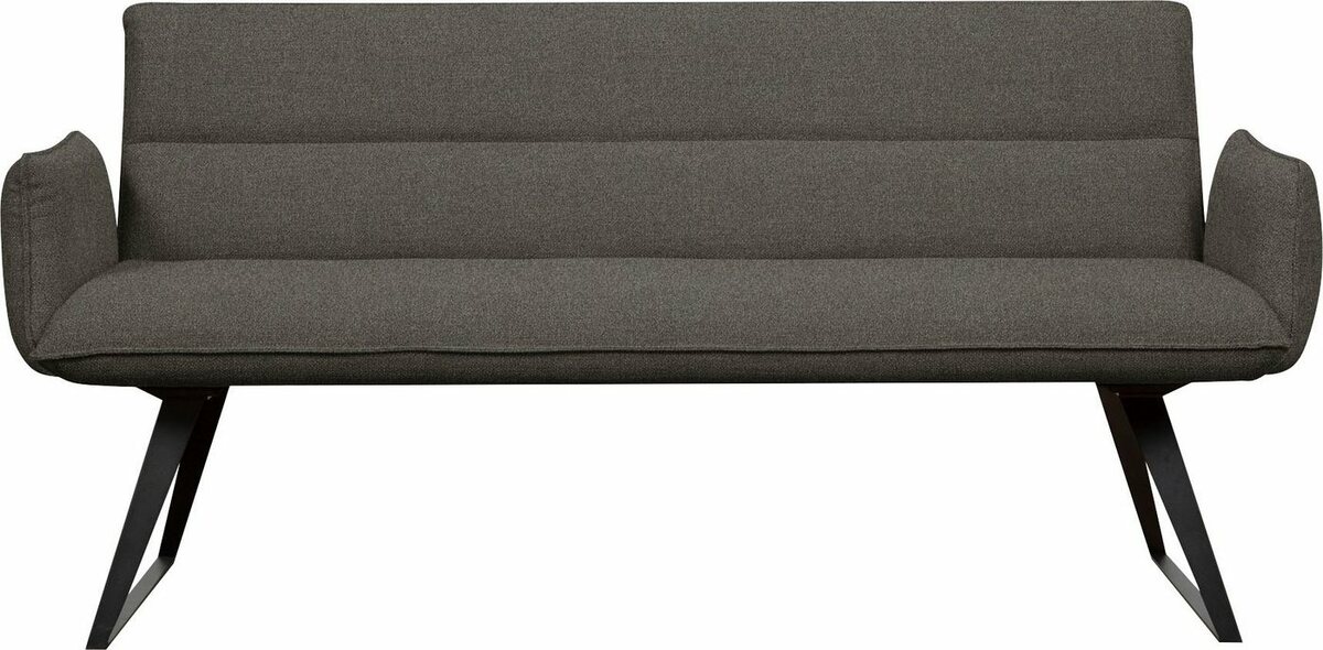 Bild 1 von Home affaire Bank Preston, Mit Armlehnen, ohne Kissen, Grau