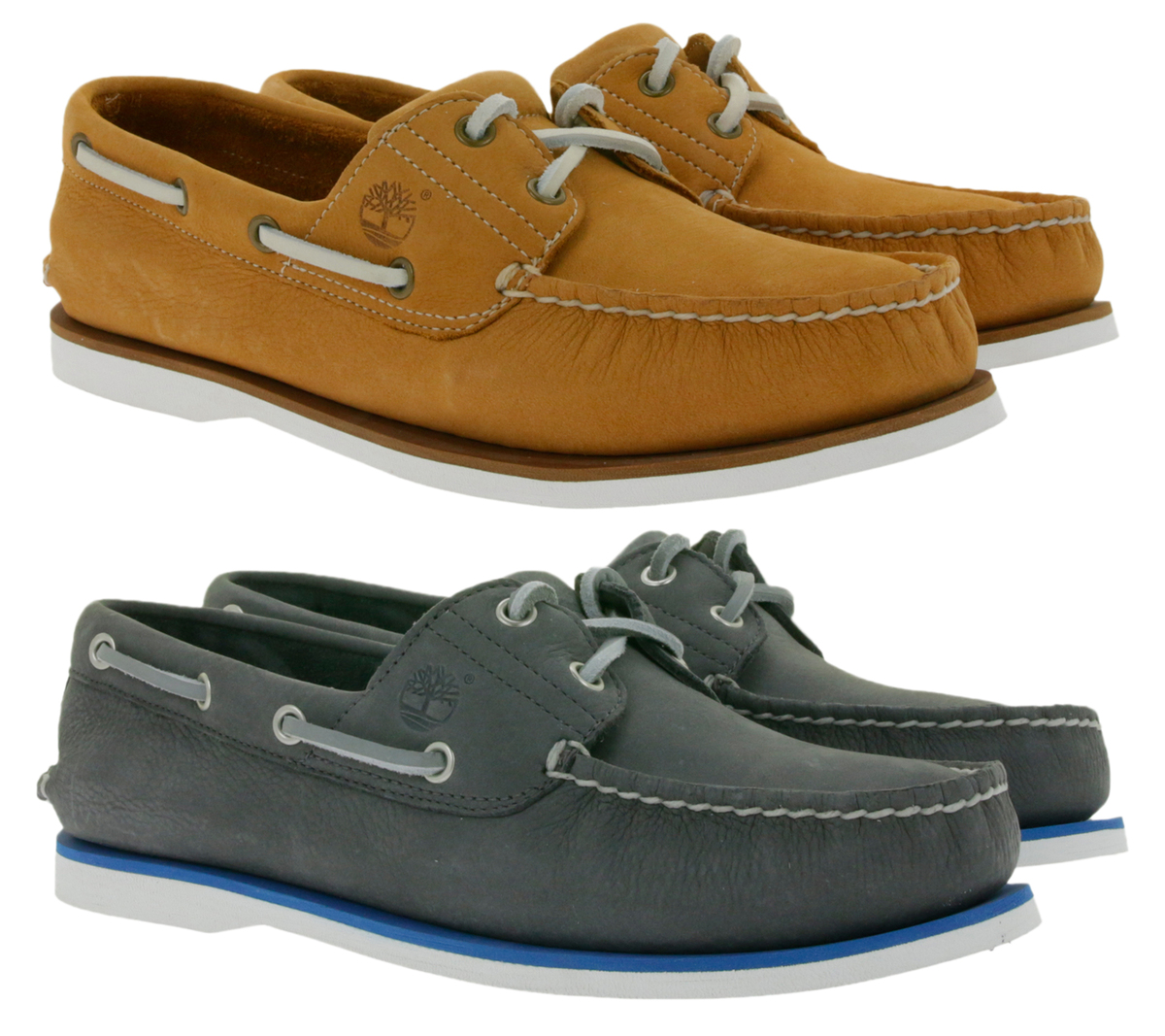 Timberland Classic Boat 2-Eye Herren Segel-Schuhe aus Nubukleder Boots
