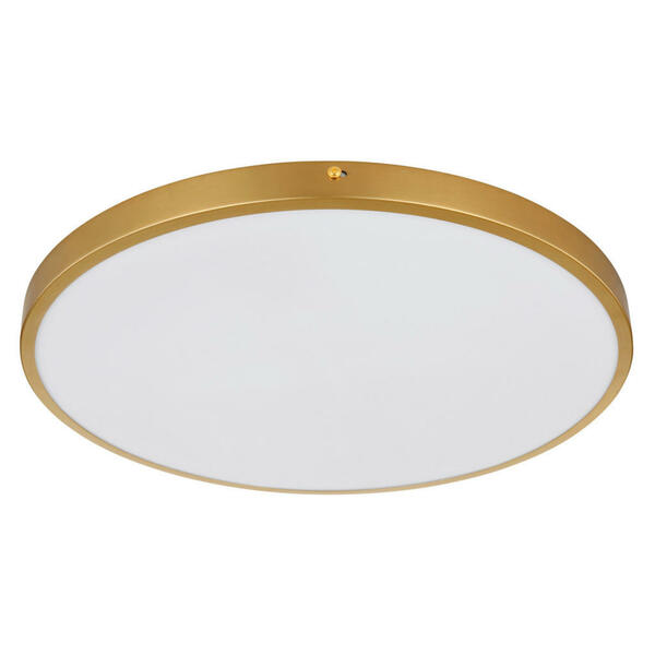 Bild 1 von Globo Led-Deckenleuchte, Opal, Messing, Metall, Kunststoff, 3 cm, Lampen & Leuchten, Led Beleuchtung, Led-deckenleuchten