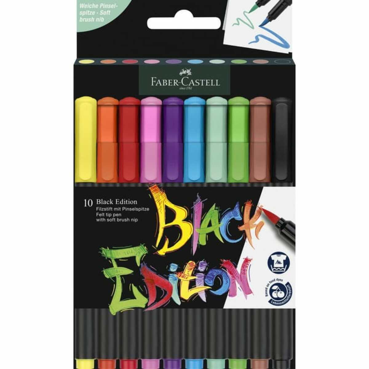 Bild 1 von Faber-Castell - Filzstift Black Edition - 10er