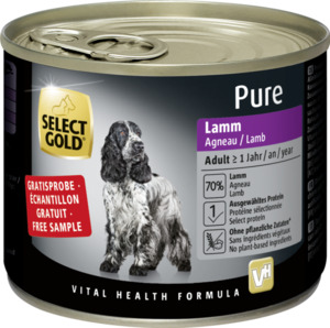 SELECT GOLD Pure Adult Lamm 24x200 g