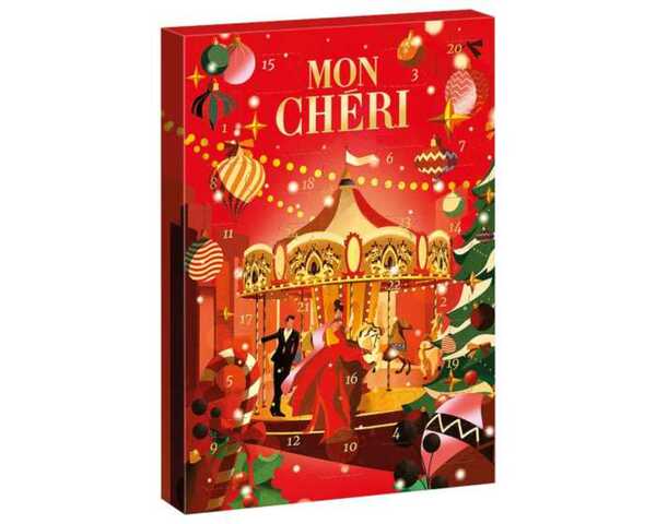 Bild 1 von Ferrero Mon Chéri Adventskalender 252 g