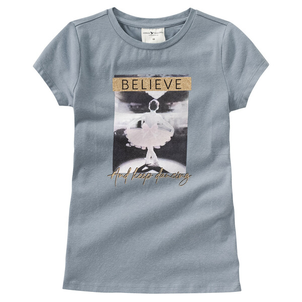 Bild 1 von Mädchen T-Shirt mit Ballerina-Motiv HELLBLAU