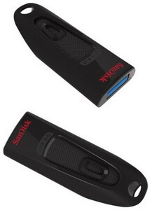 2x Ultra USB 3.0 (64GB) Speicherstick schwarz