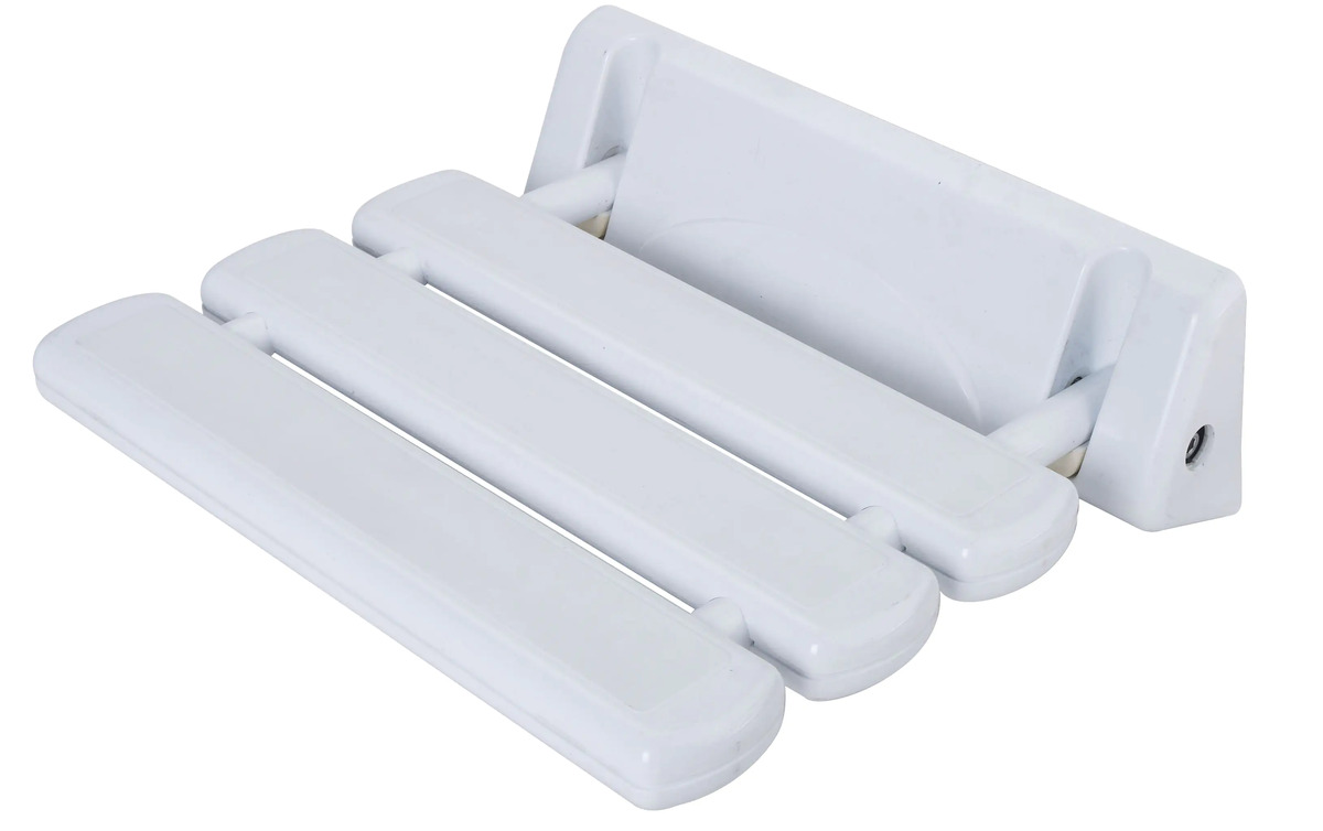 Bild 1 von Duschklappsitz Kunststoff 35 x 23 cm weiß