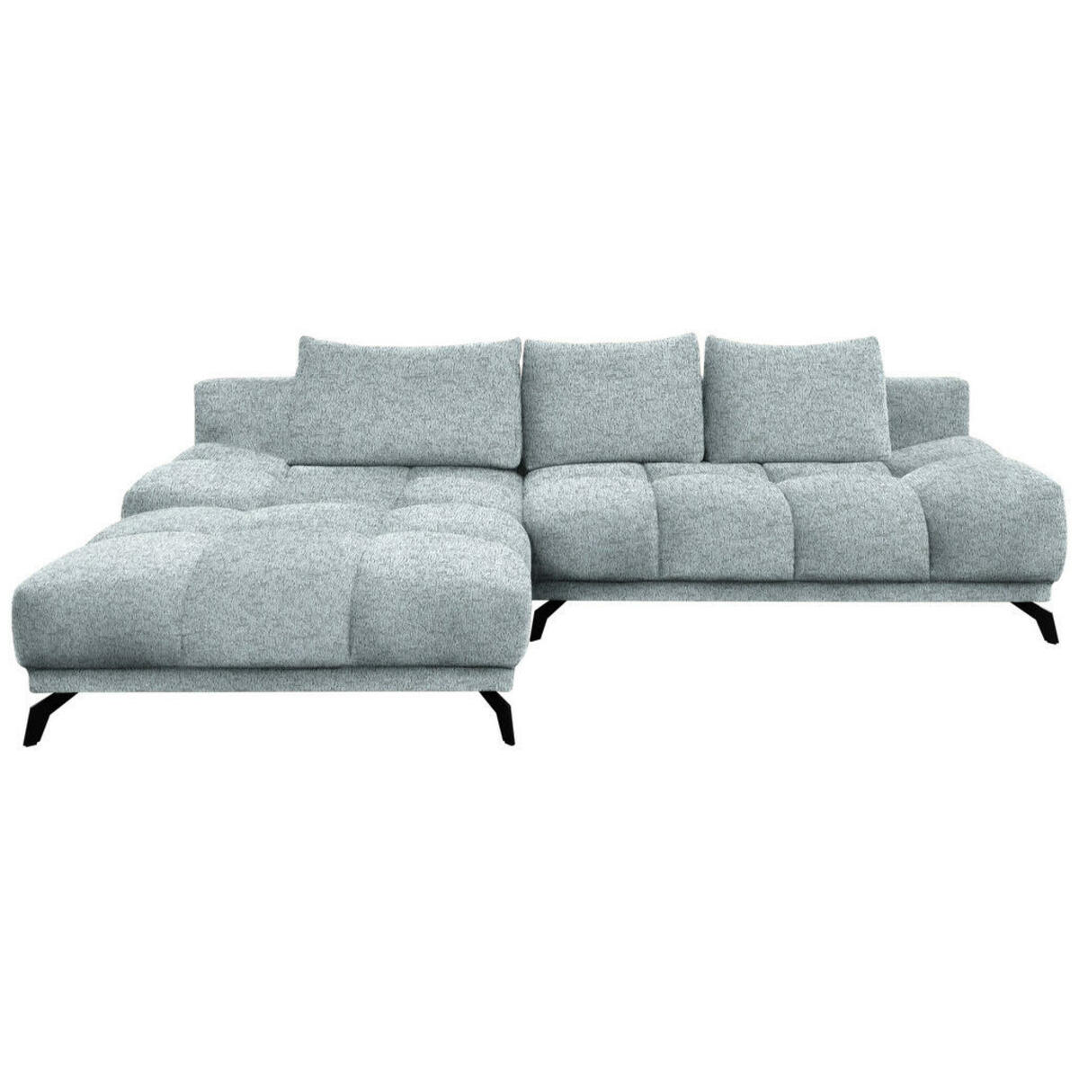 Bild 1 von Hom`in Ecksofa, Türkis, Textil, 5-Sitzer, Füllung: Schaumstoff, Ottomane links, L-Form, 290x182 cm, Stoffauswahl, seitenverkehrt erhältlich, Schlafen auf Sitzhöhe, Wohnzimmer, Sofas & Couches, Wo