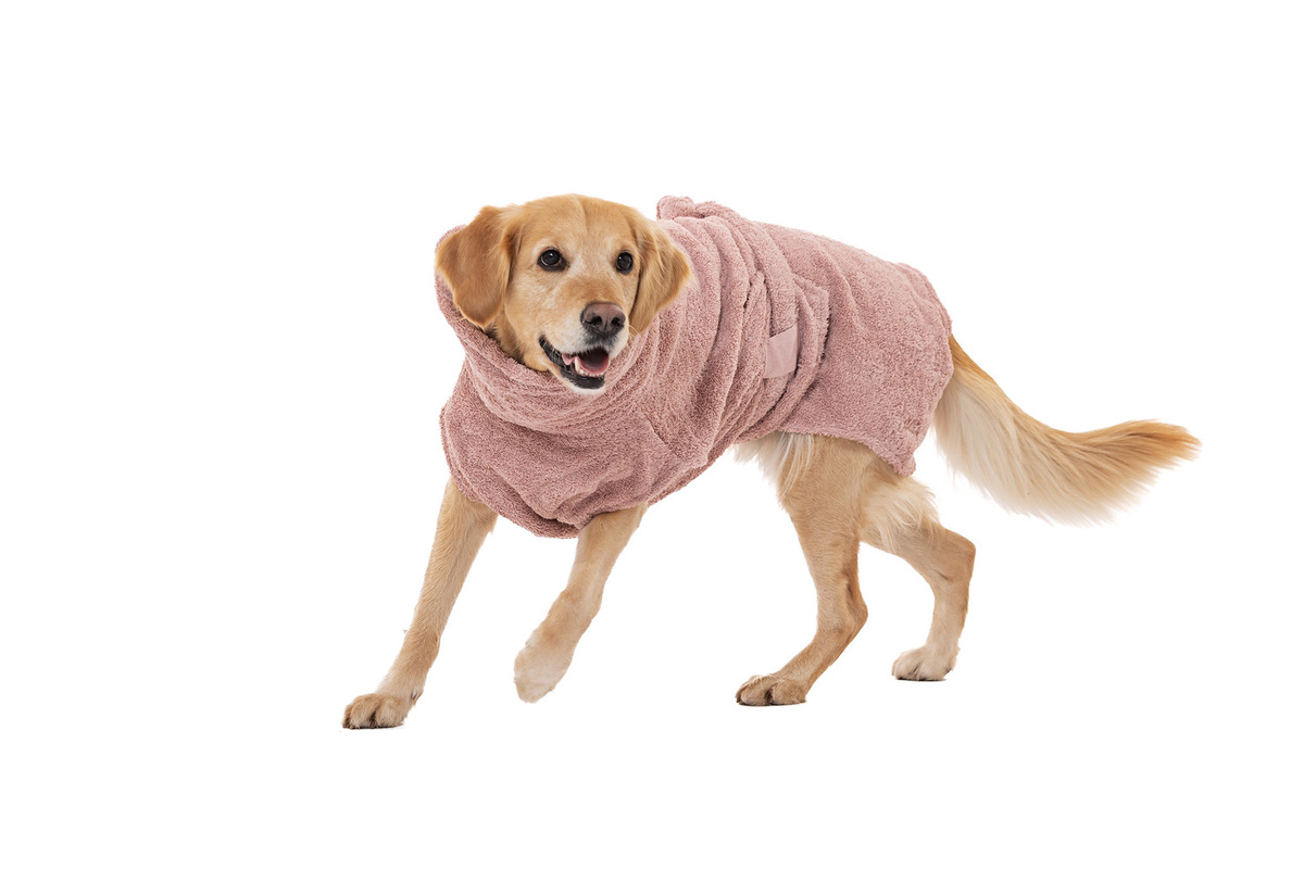 Bild 1 von Lills Lill's Hundebademantel "Pink Berry" 55 cm