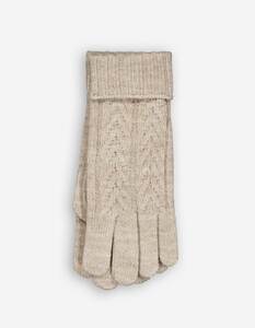 Damen Handschuhe - Zopfstrick