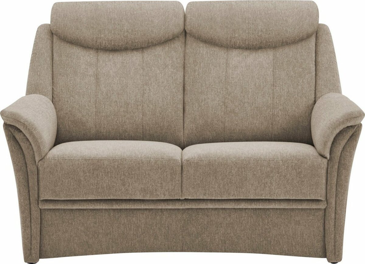 Bild 1 von VILLA BECK 2-Sitzer Lugano, 1 Teile, inklusive Kopfteilverstellung und in Sitzhöhe 46 cm, Beige