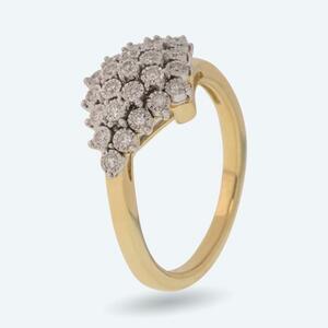 Ring 585 Gelbgold Diamanten
