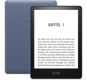 Kindle Paperwhite (16GB) E-Book Reader mit Spezialangeboten denimblau
