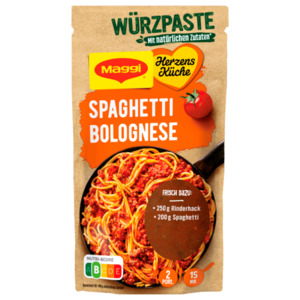 Maggi Herzensküche Würzpaste Spaghetti Bolognese