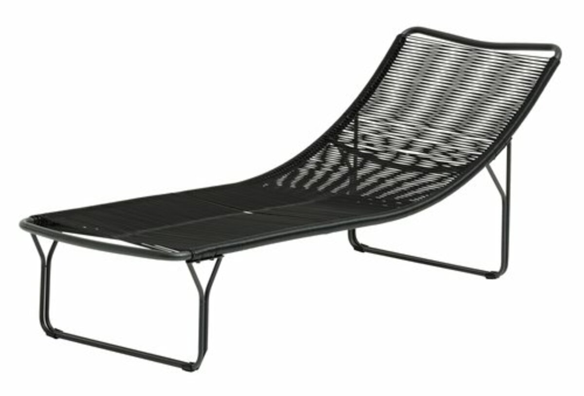 Bild 1 von Sonnenliege UBBERUP B60xL183 schwarz