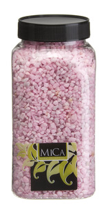 Mica Decorations Dekoration Granulat rosa 650 ml 1 kg