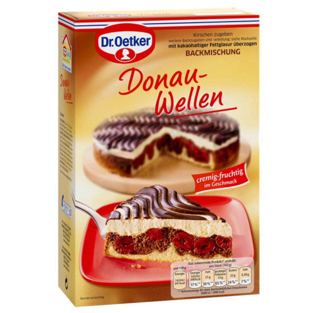 Bild 1 von Dr. Oetker Backmischung Donauwelle