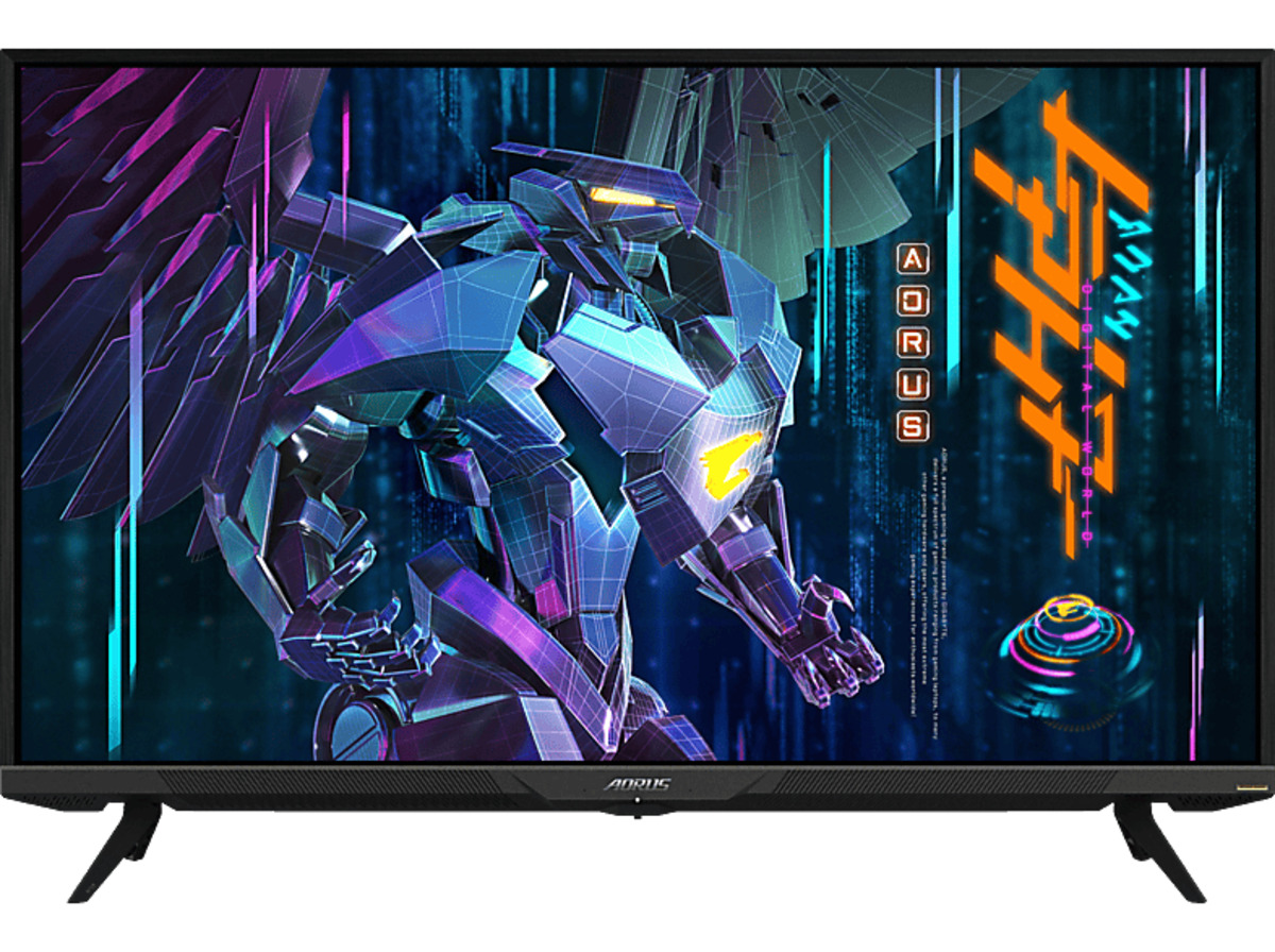 Bild 1 von GIGABYTE AORUS FV43U 43 Zoll UHD 4K Gaming Monitor (1 ms Reaktionszeit, 144 Hz)