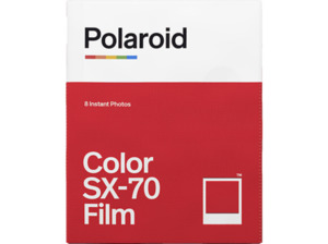 POLAROID Sofortbildfilm Farbe für SX-70 weißer Rahmen