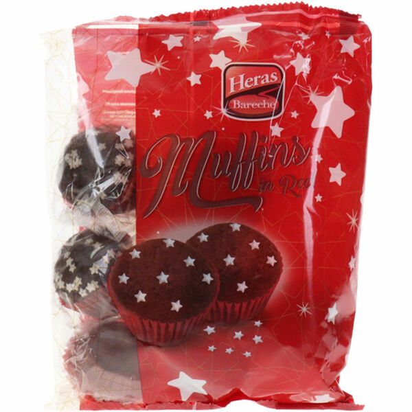 Bild 1 von Heras Muffins mit roten Sternen
