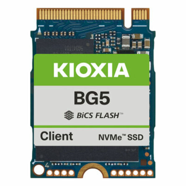 Bild 1 von KIOXIA BG5 Client SSD 512GB M.2 2230 PCIe Gen4 NVMe Internes Solid-State-Module