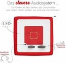 Bild 1 von Toniebox Starter Set inkl. 1 Kreativ-Tonie-Figur – Audioplayer für Hörbücher und Lieder für Kinder, einfach zu bedienende kabellose Musikbox BZW. Lautsprecher, 7 Std. Akku, Rot