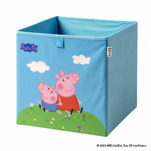 Lifeney Aufbewahrungsbox Peppa Pig Peppa & George, 33x33x33cm