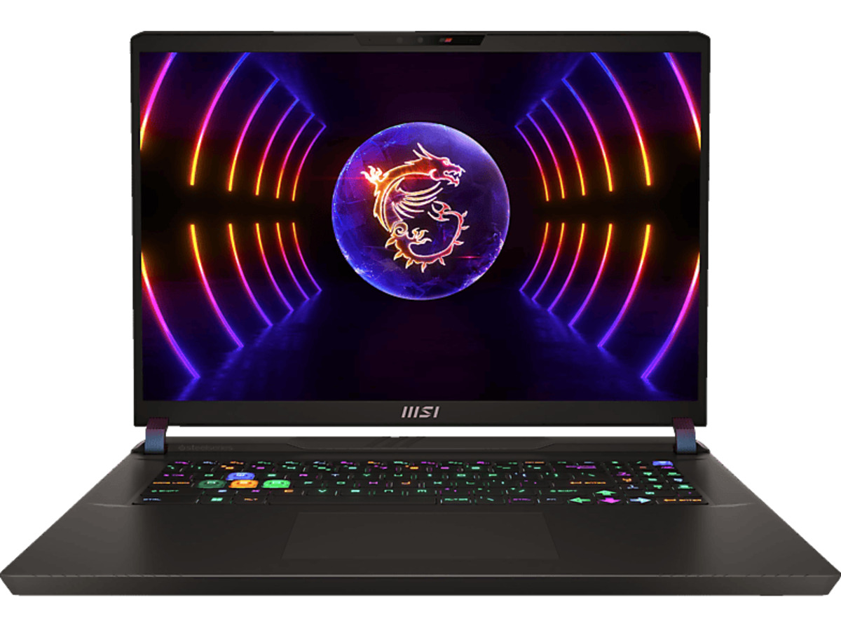 Bild 1 von MSI Vector GP78 HX 13VH-493, Gaming Notebook mit 17 Zoll Display, Intel® Core™ i9 Prozessor, 16 GB RAM, 1 TB SSD, Cosmos Gray