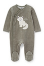 Bild 1 von C&A Fuchs-Baby-Schlafanzug, Grün, Größe: 68