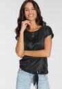 Bild 1 von Laura Scott Shirtbluse mit Knoten-Detail, Schwarz