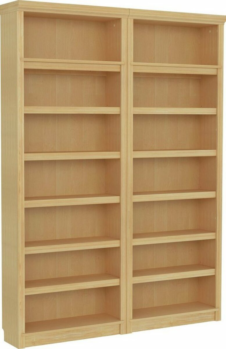 Bild 1 von Home affaire Bibliothek Soeren, 2-tlg., Mit viel Stauraum, Beige
