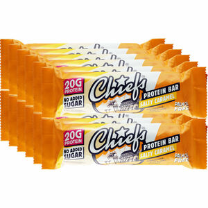 Chiefs Proteinriegel Salty Caramel, 12er Pack