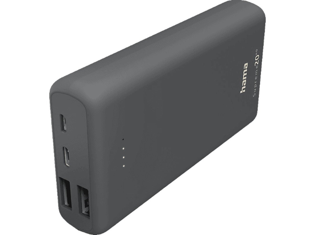 Bild 1 von HAMA Power Pack Supreme 20HD Powerbank 20000 mAh Grau