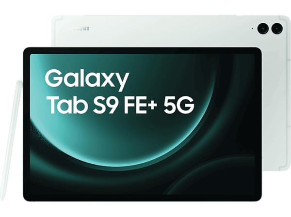 Bild 1 von SAMSUNG Galaxy Tab S9 FE+ 5G, Tablet, 128 GB, 12,4 Zoll, Mint