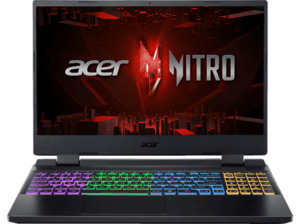 ACER Nitro 5 (AN515-58-745M), Gaming Notebook mit 15,6 Zoll Display, Intel® Core™ i7 Prozessor, 16 GB RAM, 512 SSD, NVIDIA GeForce RTX™ 3060, Schwarz