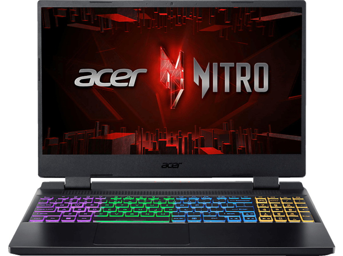 Bild 1 von ACER Nitro 5 (AN515-58-745M), Gaming Notebook mit 15,6 Zoll Display, Intel® Core™ i7 Prozessor, 16 GB RAM, 512 SSD, NVIDIA GeForce RTX™ 3060, Schwarz