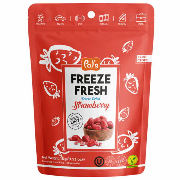 Bild 1 von Pol's Freeze Fresh Fruchtchips Erdbeere