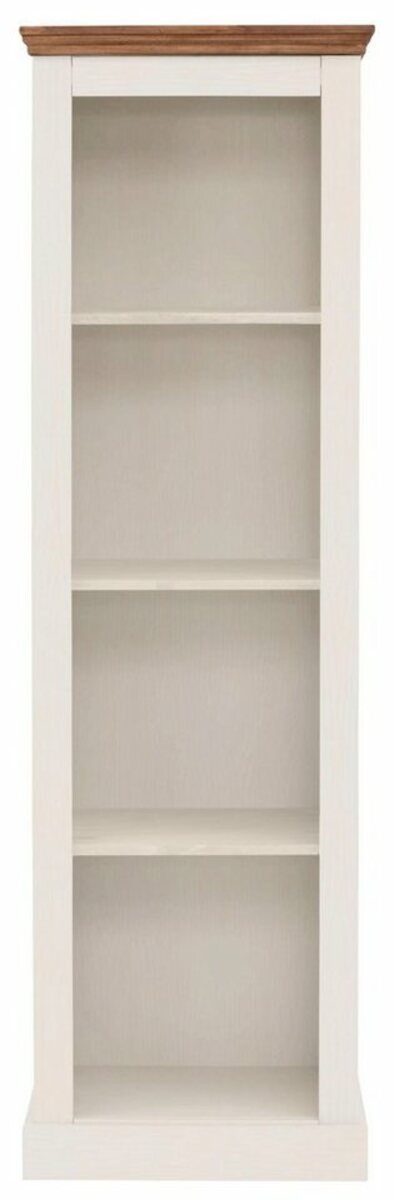 Bild 1 von Home affaire Stauraumregal Selma, 1-tlg., Kiefernholz, feste und verstellbare Böden, Breite 55 cm, Höhe 180 cm, Weiß